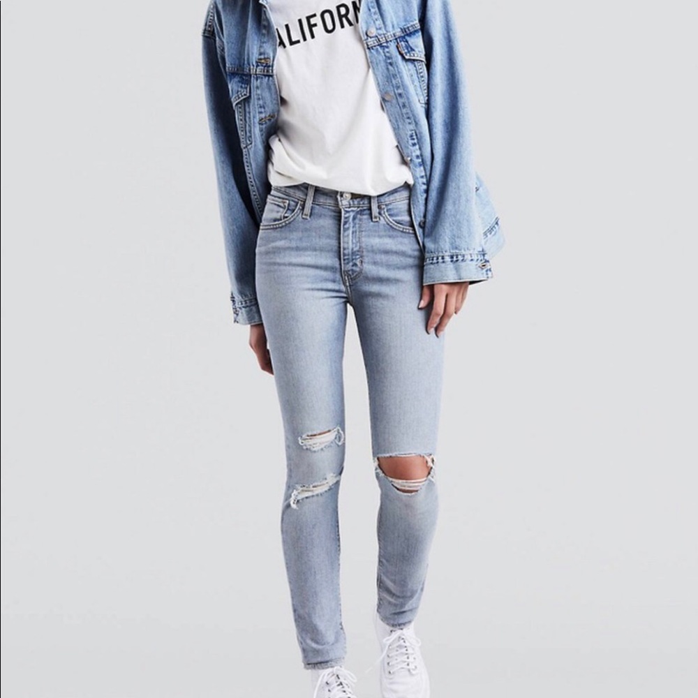 Levi Jeans 721 High Rise skinny jeans